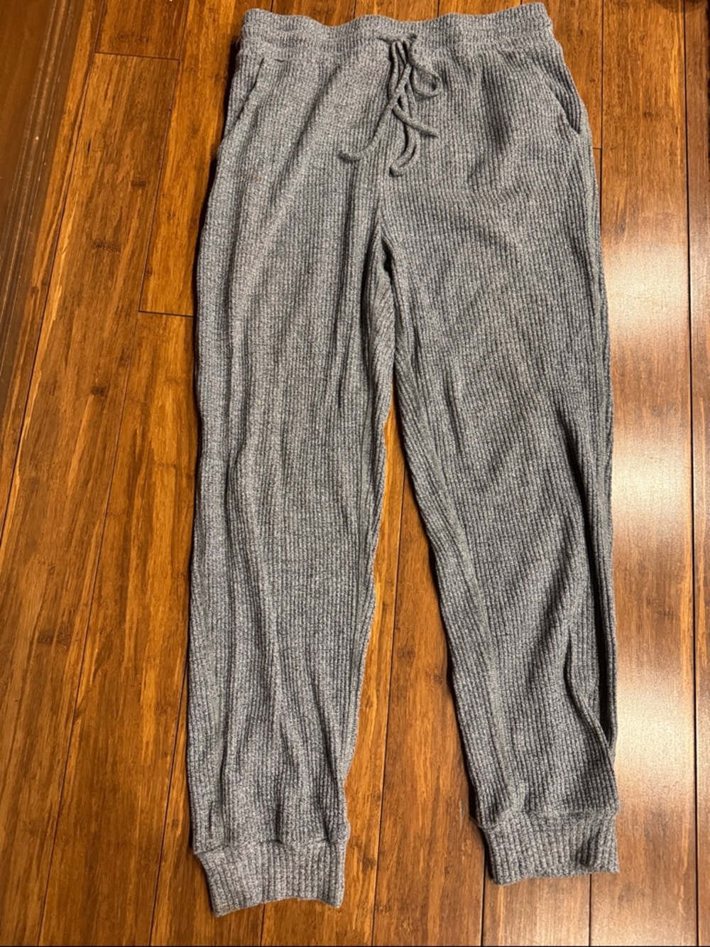 Mi Ribbed Knit Sweater in Heather Gray